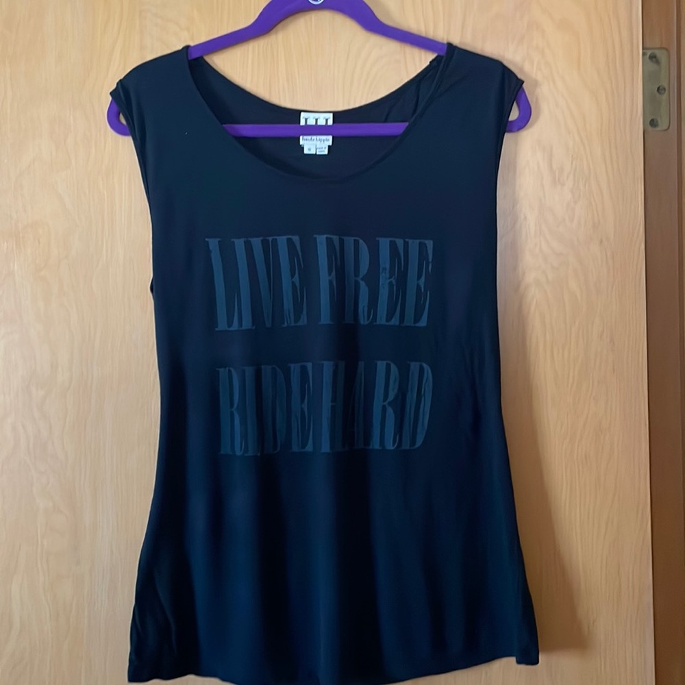 Haute Hippie Live Free Ride Hard tee